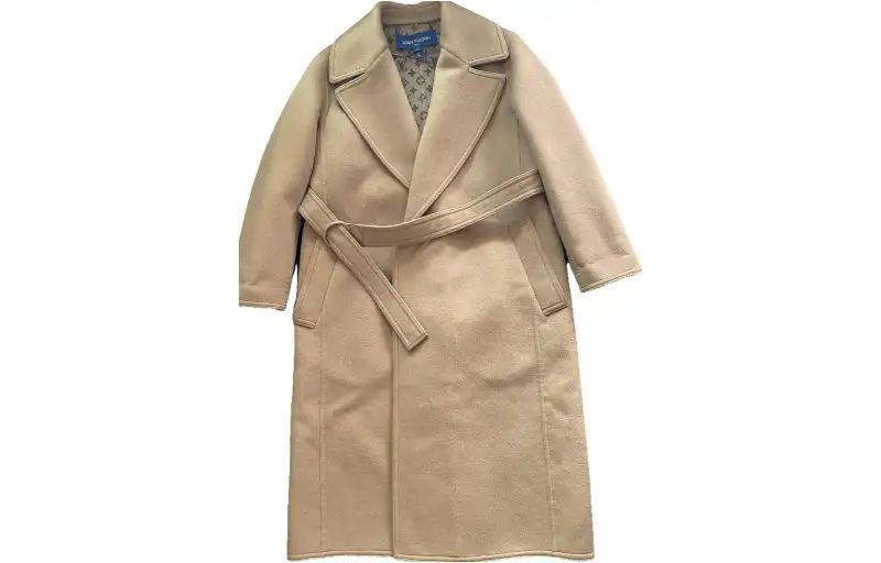 LOUIS VUITTON Coat Women's Camel
