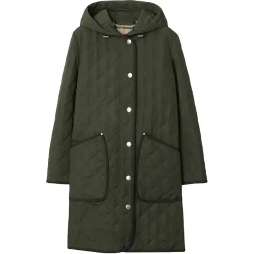 Burberry Jackets & Coats Women's Green