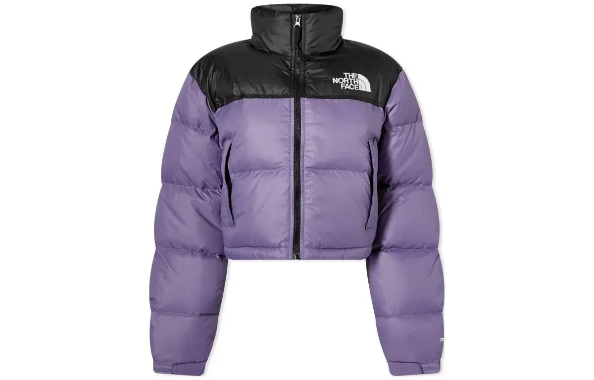 THE NORTH FACE Women's Nuptse Short Jacket Lunar Slate