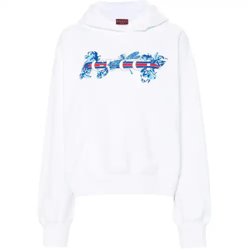 Gucci logo-print hoodie