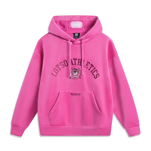 Li Ning x PIKESICAOMEIXIONG,LIANMINGKUAN Sweatshirt Women's Rose Purple