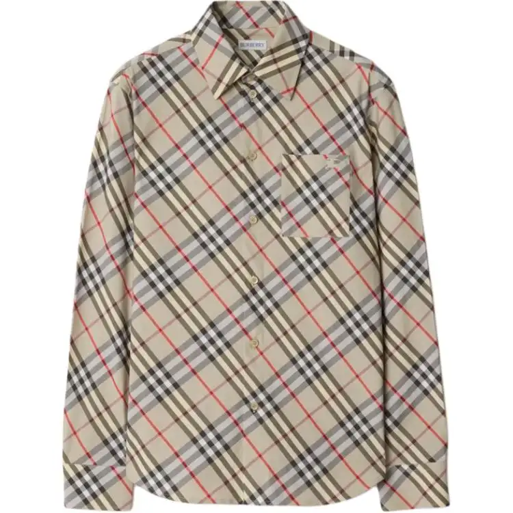 Burberry check-print shirt