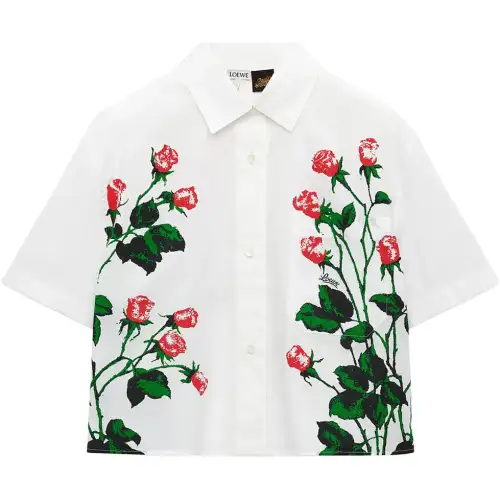 LOEWE Paula's Ibiza SS25 Shirt Women's White