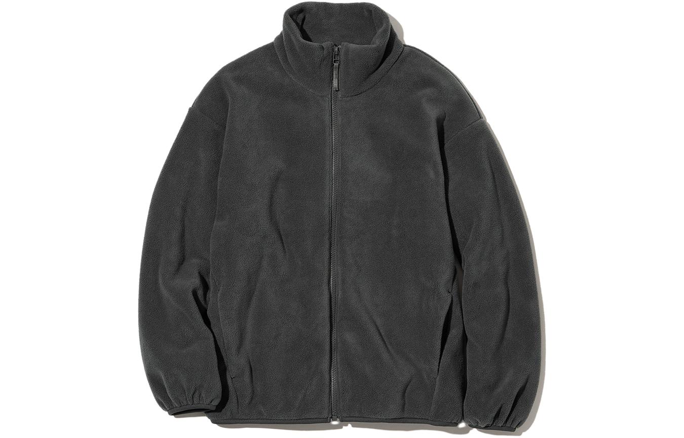 Женская куртка UNIQLO High Neck (черная)