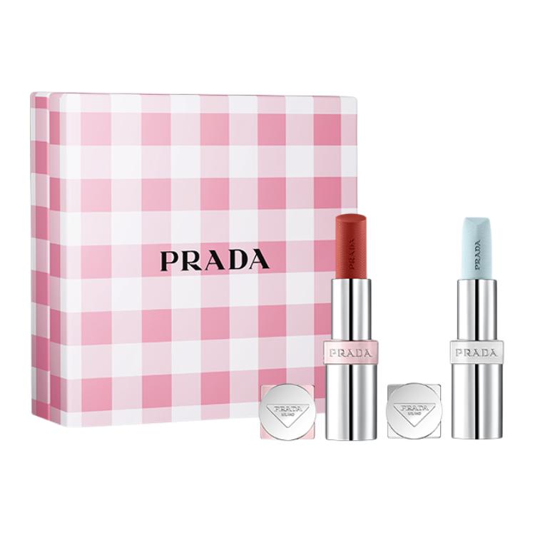 Набор помад Prada Glowing Hydrating Lip Set (натуральный)