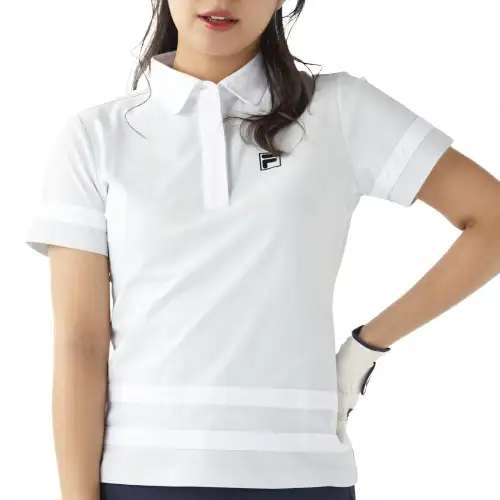 FILA TS Polo Shirt Women's Gray