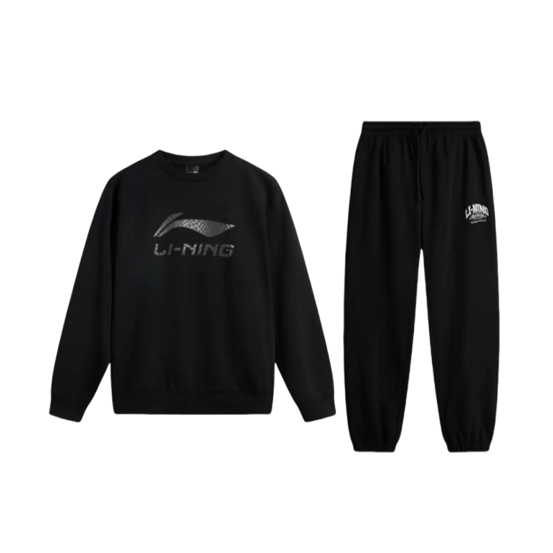 Li Ning Casual Sportswear Unisex Black