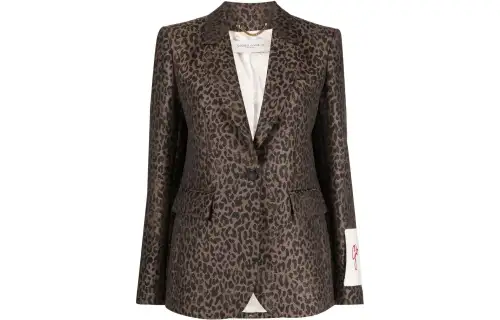 【Previous Season】tailored leopard-print blazer