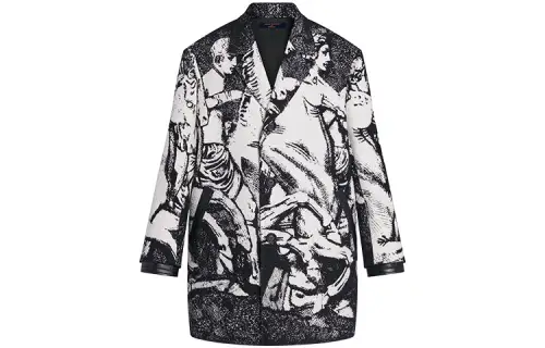 LOUIS VUITTON FW21 Business Suit Coat Women's Black