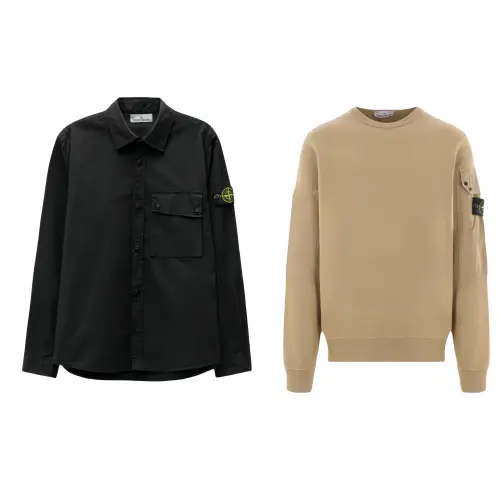STONE ISLAND FW24 Casual Sportswear Unisex