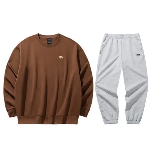 ANTA Casual Sportswear Unisex Crew Neck Moderate