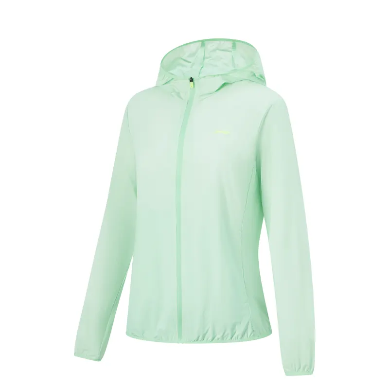 Li Ning Running Collection Jackets & Coats Women's Cooling Green