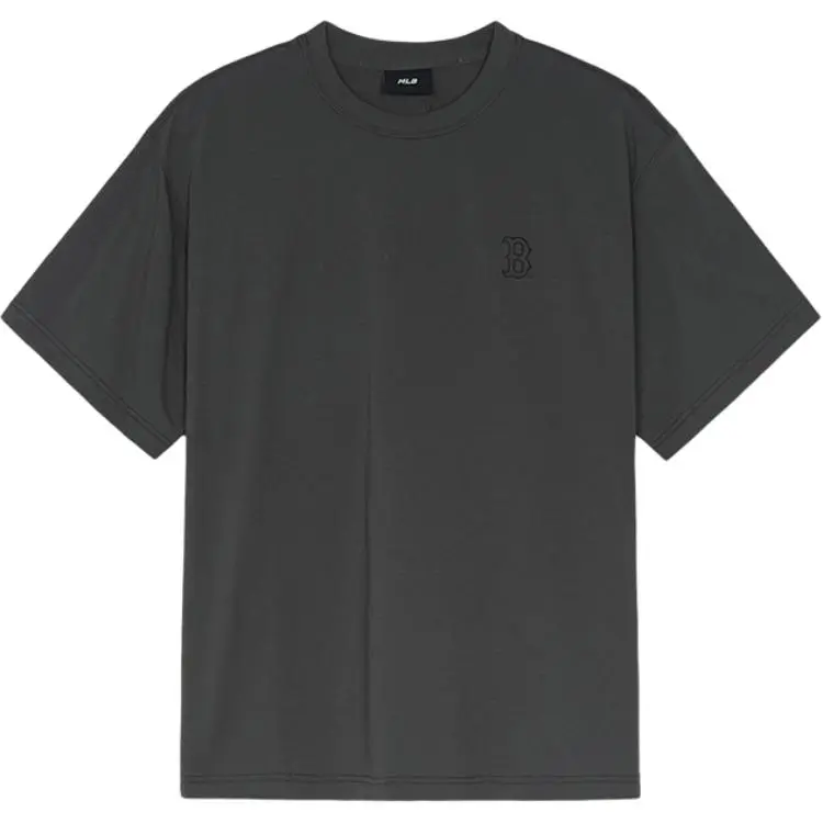 MLB Boston Red Sox SS25 T Shirt Unisex Dark Charcoal Gray