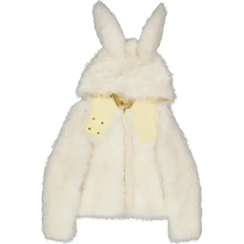 Burberry Jackets & Coats Women's Natural White