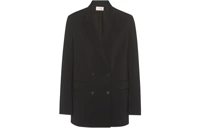 THE ROW Business Suits Women's Black Suit Collar Moderate