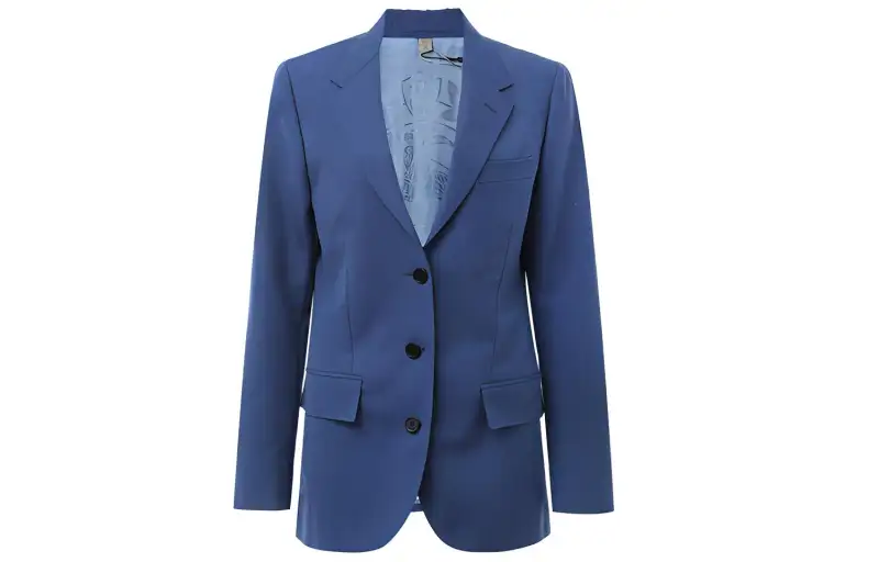 Burberry Business Suit Coat Women's Blue
