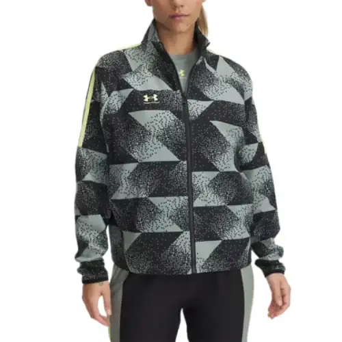 Under Armour Challenger ProStorm Jacket Women's Silicon Green Black