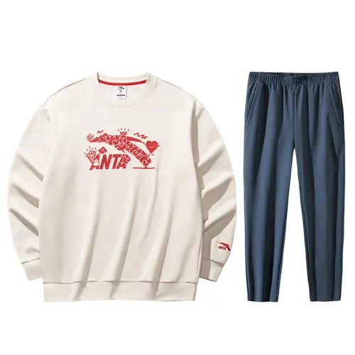 ANTA Casual Sportswear Men's Crew Neck Moderate
