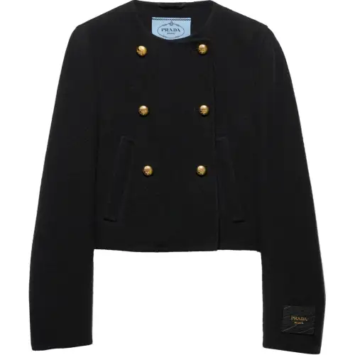PRADA Double breasted Twill Jacket
