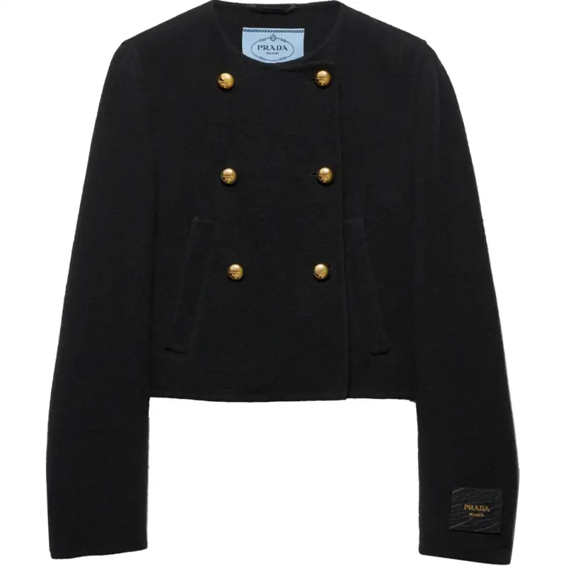 PRADA Double breasted Twill Jacket