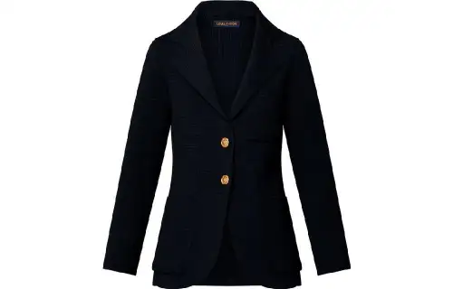 LOUIS VUITTON Three-Pocket Knit Blazer