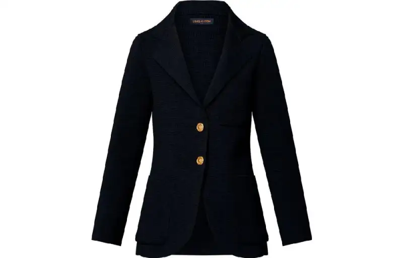 LOUIS VUITTON Three-Pocket Knit Blazer