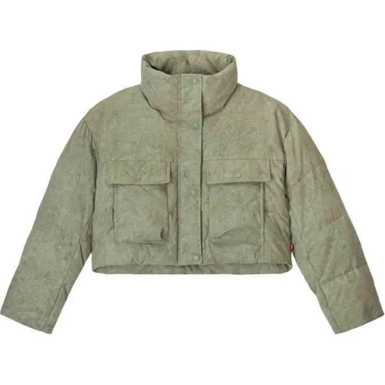 Levi's Down Jacket Women's Green