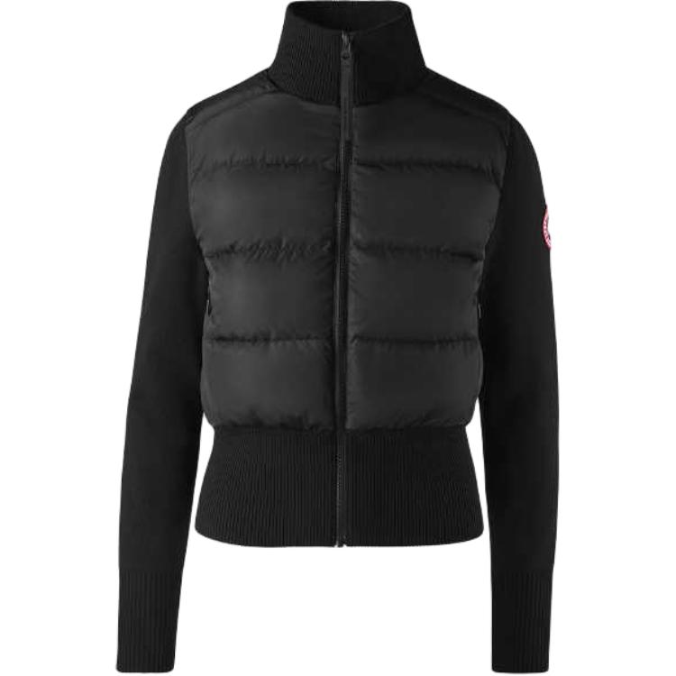 Женская куртка Canada Canada Goose HyBridge FW24 (черная)