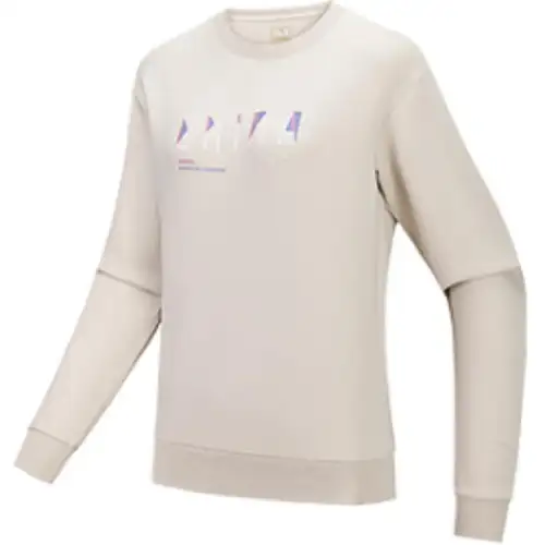 Anta Variety Training Collection Sweatshirt Women's Wheat Grain Gray
