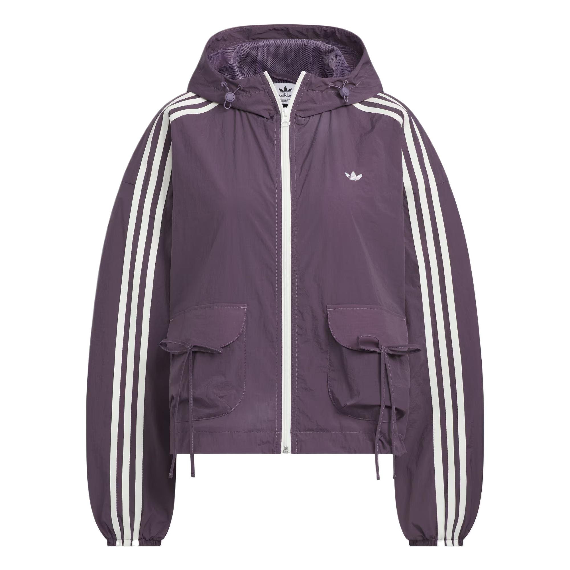 Женская куртка adidas originals WINDBREAKER (фиолетовая)