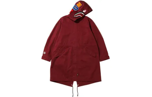 A BATHING APE Bape Coats Women's Hooded Moderate