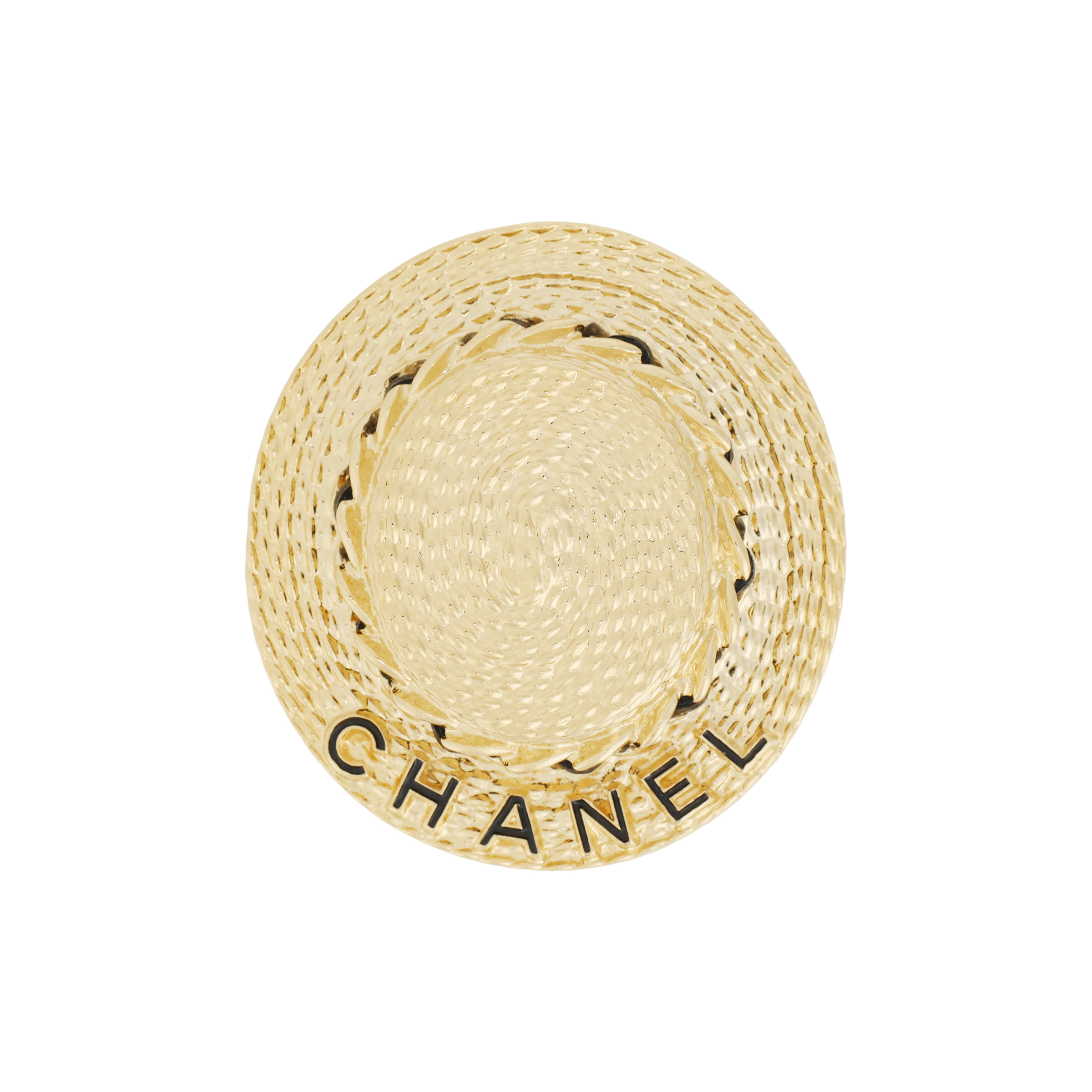Брошь Chanel 25C (золотая)