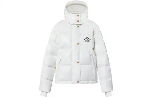 LOUIS VUITTON Down Jacket Women's White