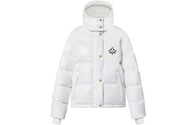 LOUIS VUITTON Down Jacket Women's White