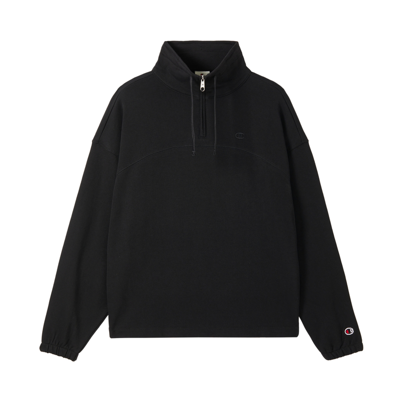 Женское худи Champion FW24 script shop (серое)