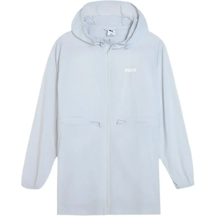 PUMA Basic ESS UV FULL ZIP Jacket Women's Silver 42