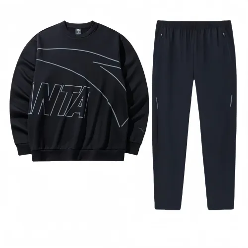Anta Sports Life Collection Casual Sportswear Men's Black