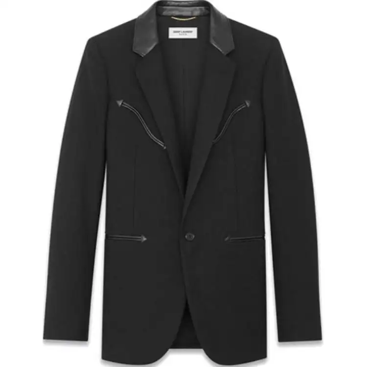 SAINT LAURENT Business Suit Coat Women's Black