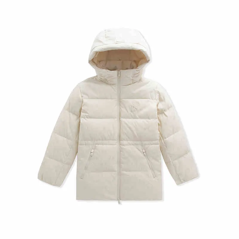 MLB MONOGRAM Down Jacket Women's Dark Cream