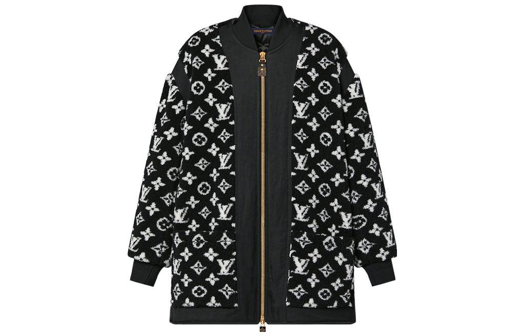 Женская куртка Louis Vuitton LOUIS VUITTON FW23 Logo (черная) — фото 2