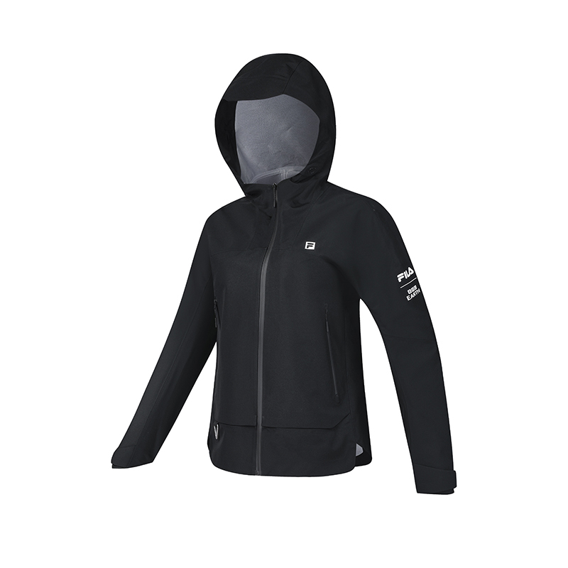 Женская куртка Fila x BBC EARTH (черная)