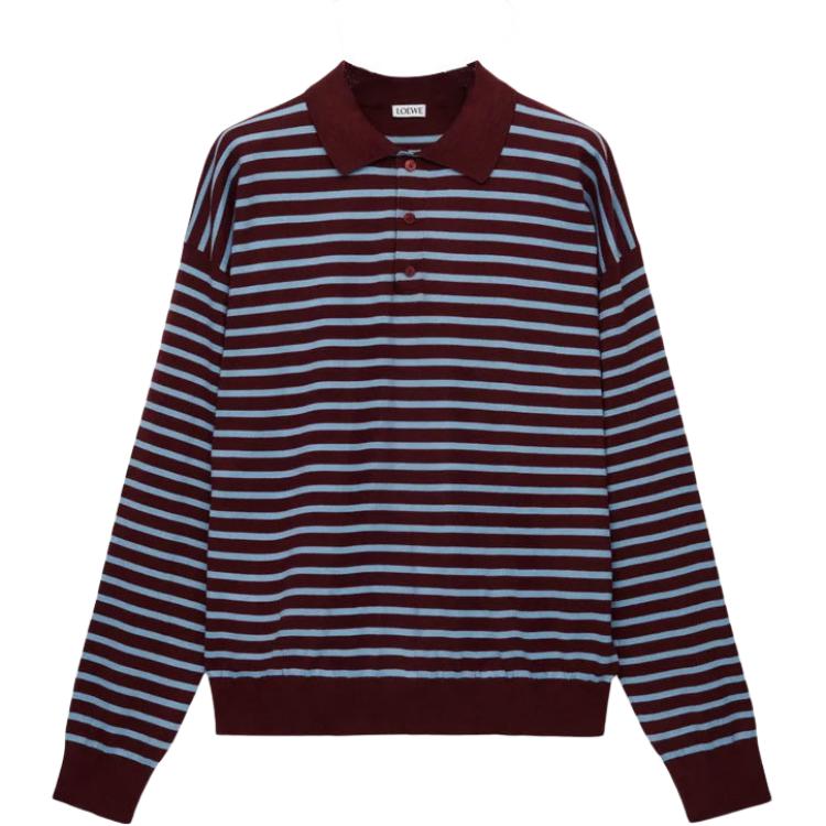 LOEWE SS25 Polo Shirt Men's Red