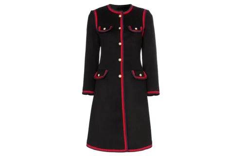 GUCCI Pre Owned 2000s Wool Coat