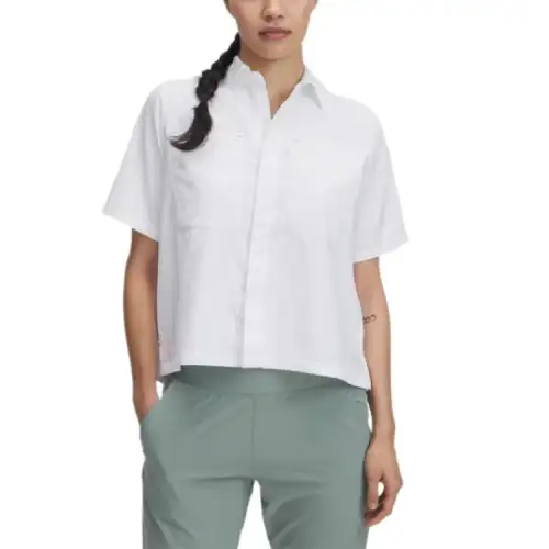 Under Armour WOVENFish Pro Hybrid Shirt Women's White
