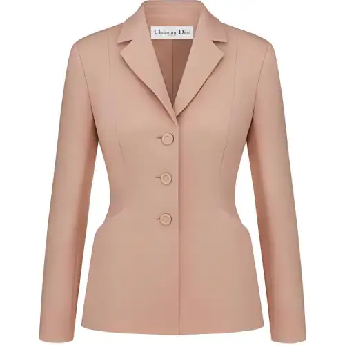 DIOR FW22 Business Suit Coat Women's Pink