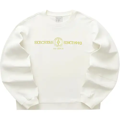 Skechers Sweatshirt Women's Marshmallow White