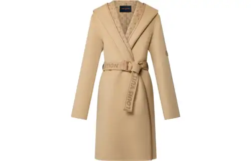 LOUIS VUITTON Coat Women's Khaki