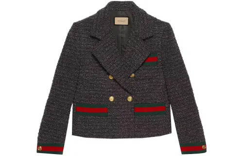 【Previous Season】double-breasted tweed jacket