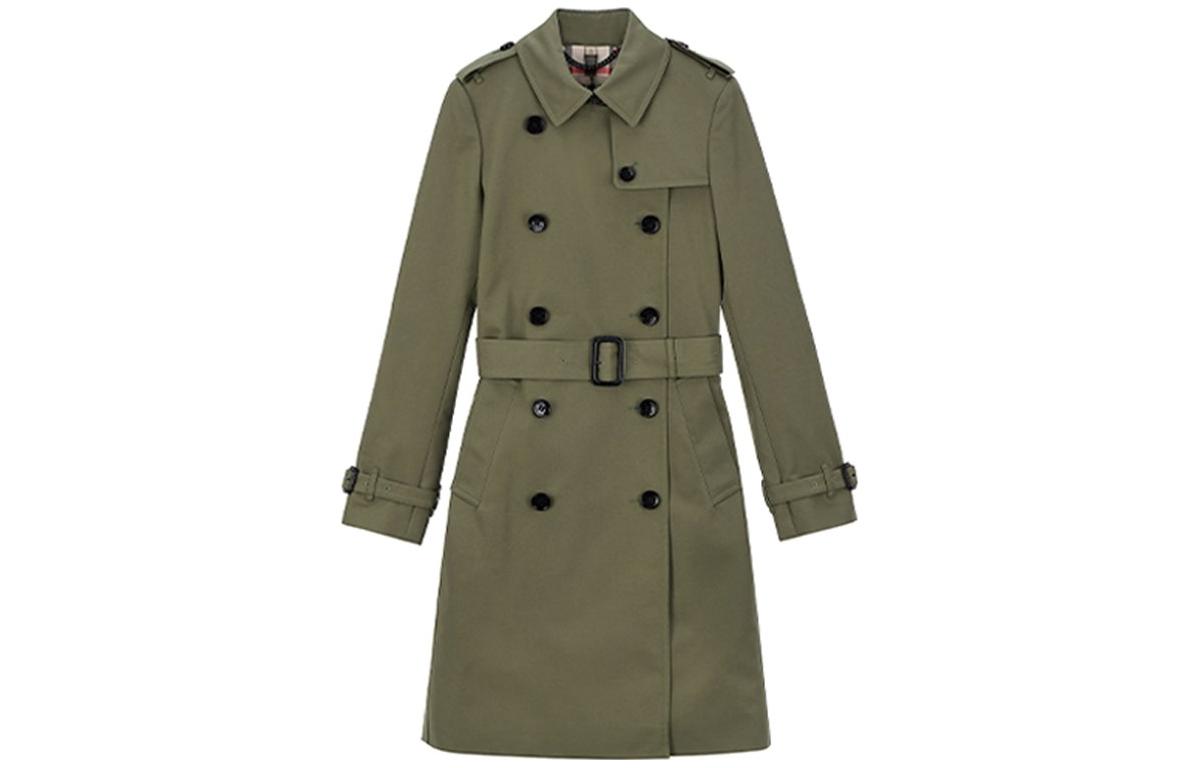 Женское пальто Burberry (песочное)