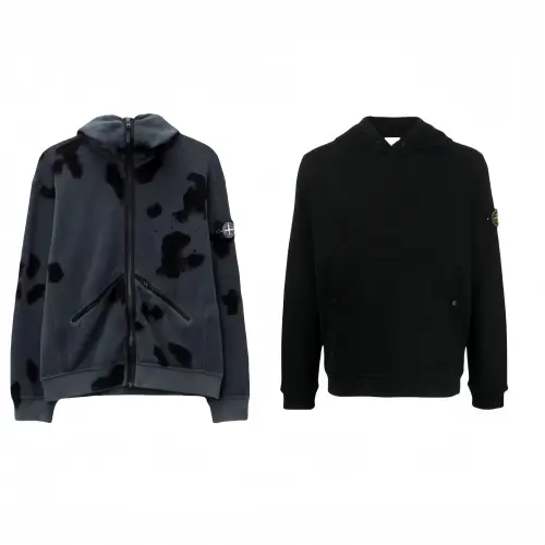 STONE ISLAND Casual Sportswear Unisex Black